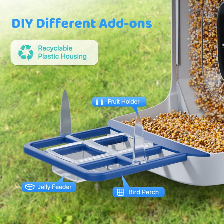 Solareye B6 2K HD Color Night View Bird Feeder - Solareye