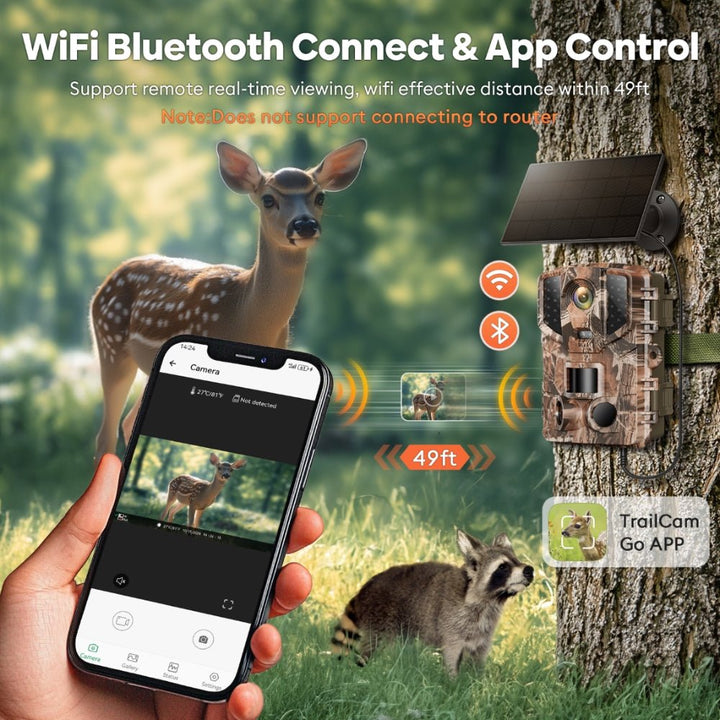 Solareye SV - TCKW 64MP 4K WiFi Trail Camera - Solareye