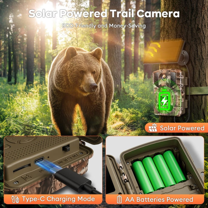 Solareye SV - TCKW 64MP 4K WiFi Trail Camera - Solareye