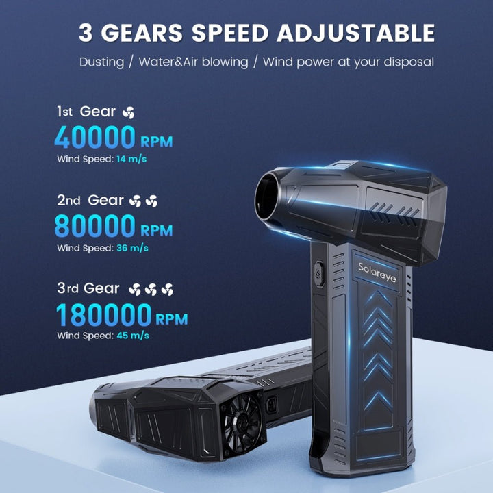 Solareye X13 180,000RPM Electric Air Duster - Solareye