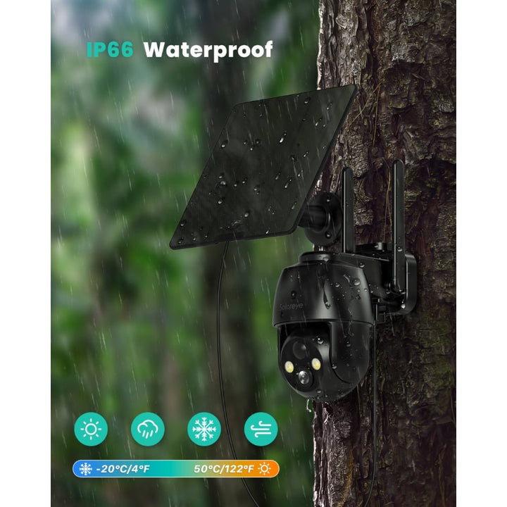 Solareye ZY - G9 4G LTE Cellular Solar Security Camera - Solareye